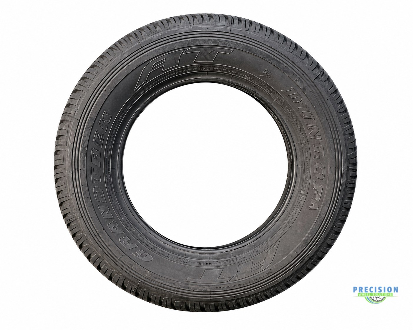 Sup Letters Dunlop 265/65R17 Dunlop Grandtrek At3g 116T Outline White Letter 265 ...